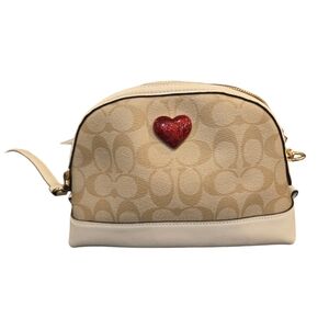Coach "Limited Edition" Heart Dome Crossbody Bag